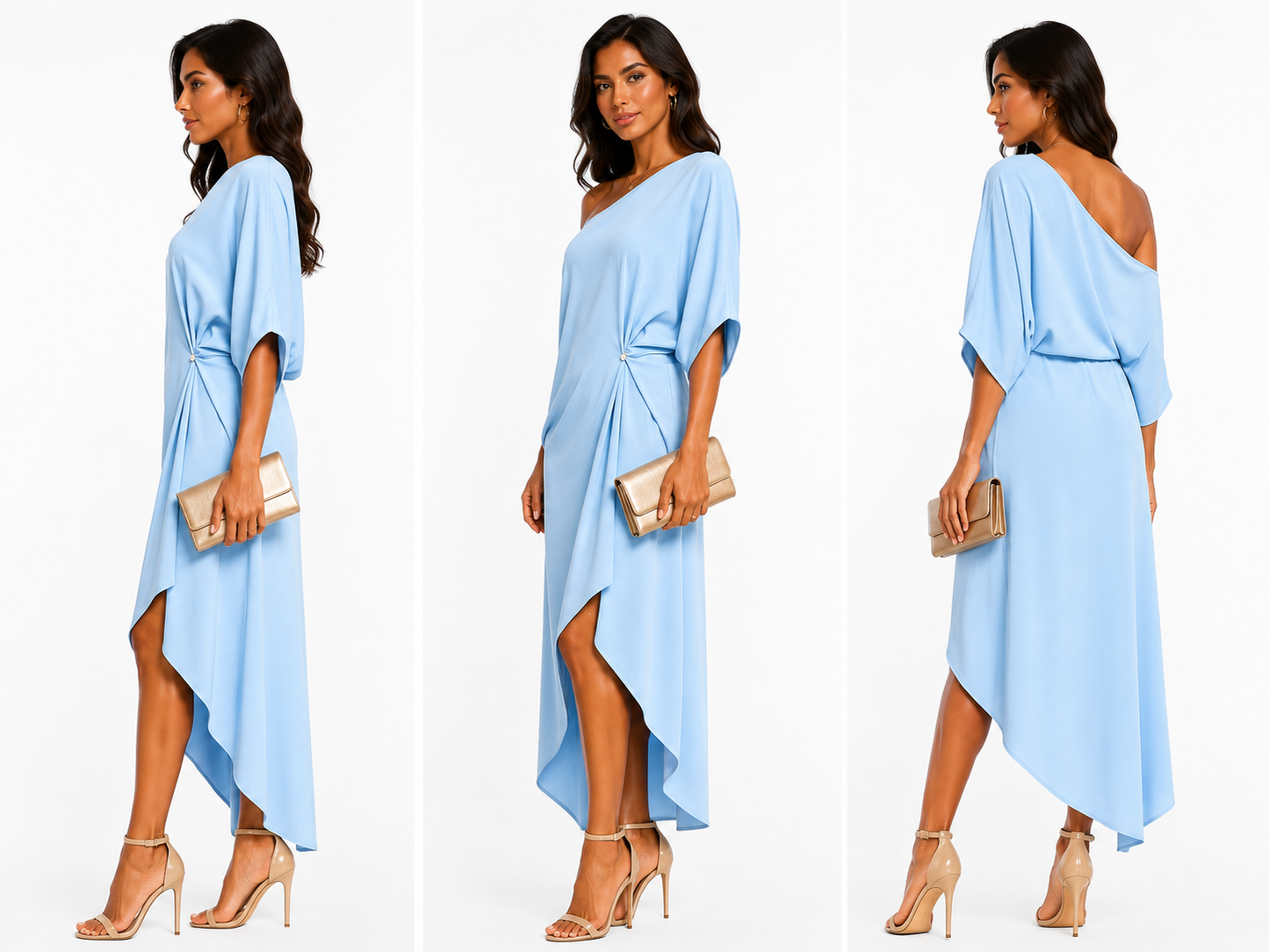 Nove – Elegante vestido asimétrico