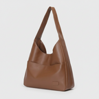 Borsa a spalla con tasca frontale