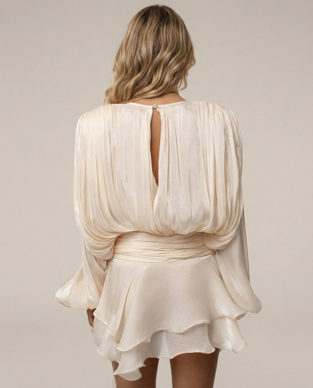 Abito mini drappeggiato EVE