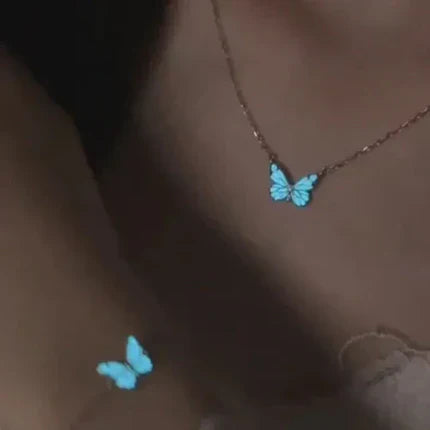 🦋Collar con mariposa azul:  un diseño delicado para el día a día 💎✨