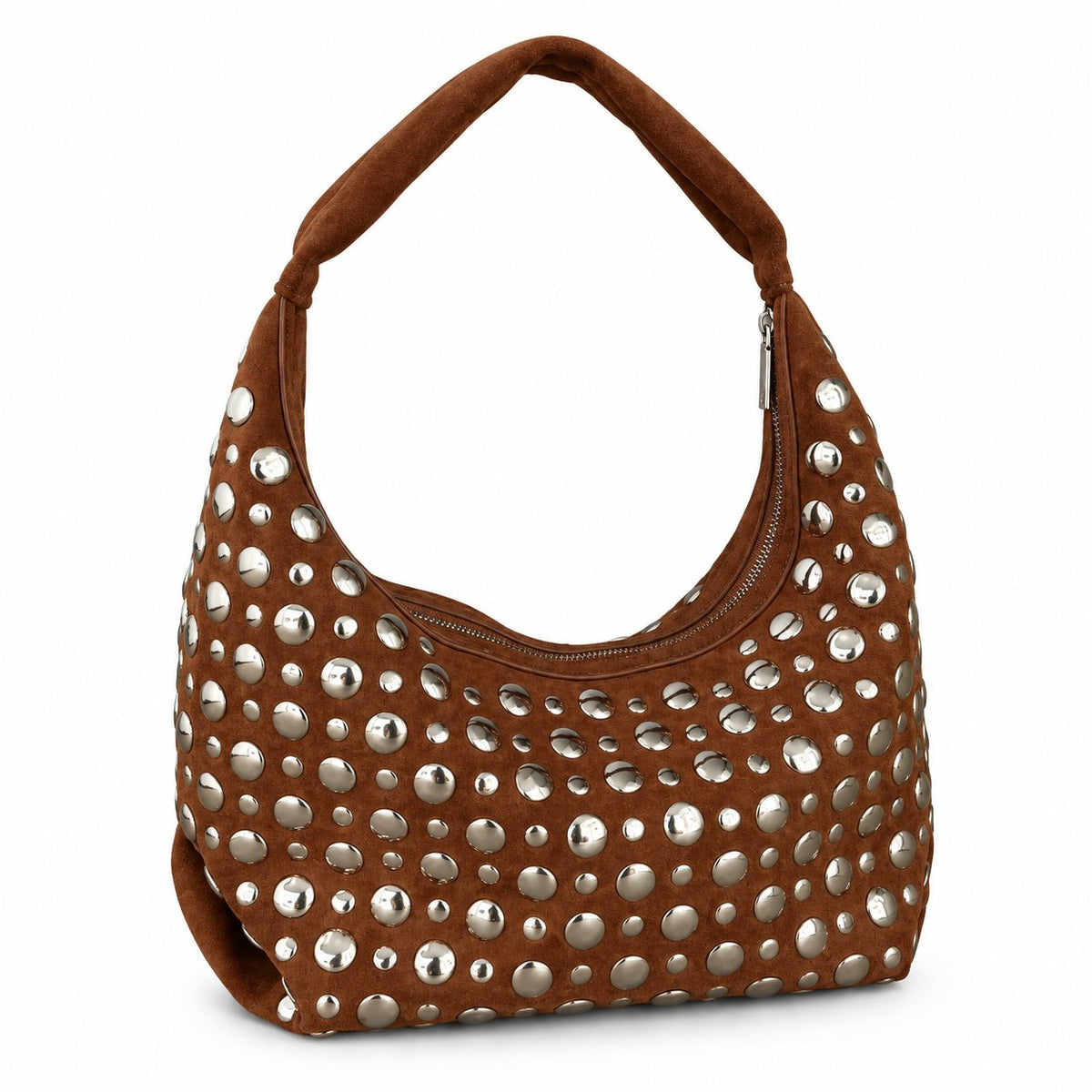 Borsa Studios Nove su sfondo bianco