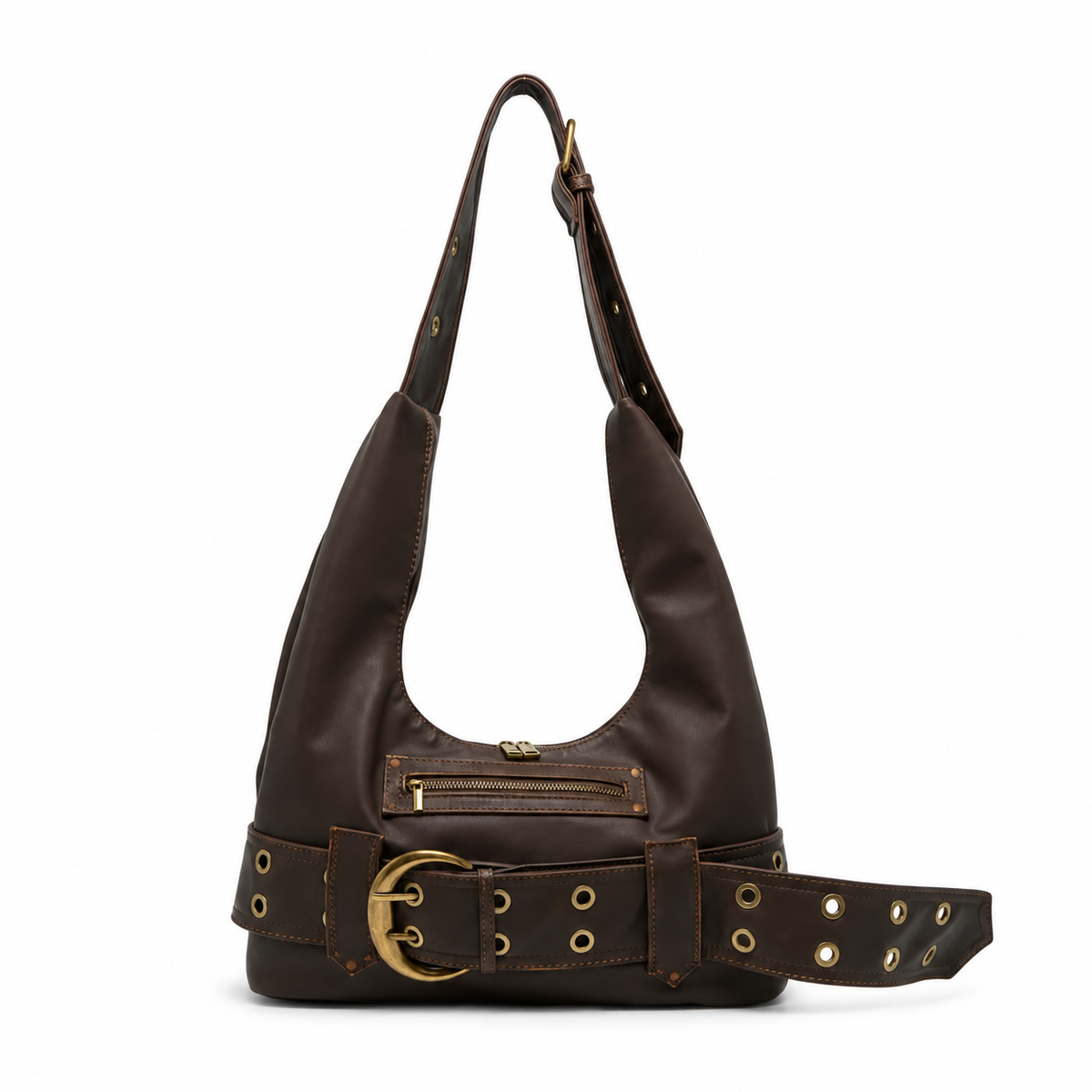 Borsa Studios Nove su sfondo bianco