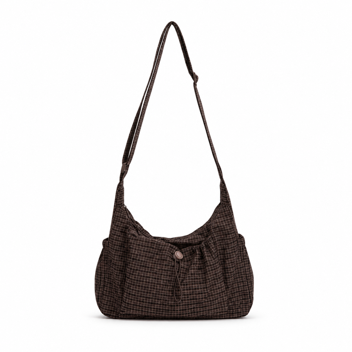 Borsa Studios Nove su sfondo bianco