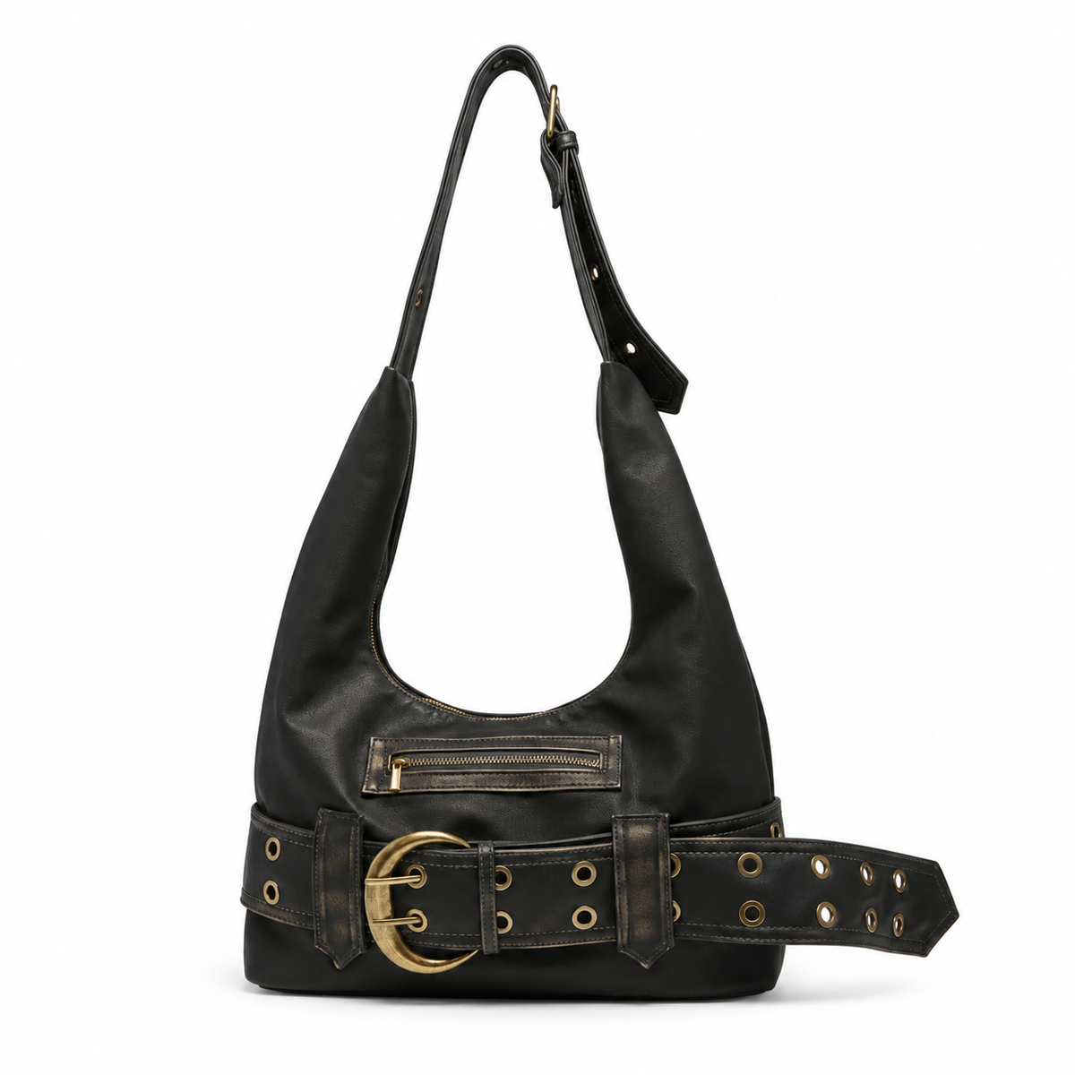 Borsa Studios Nove su sfondo bianco