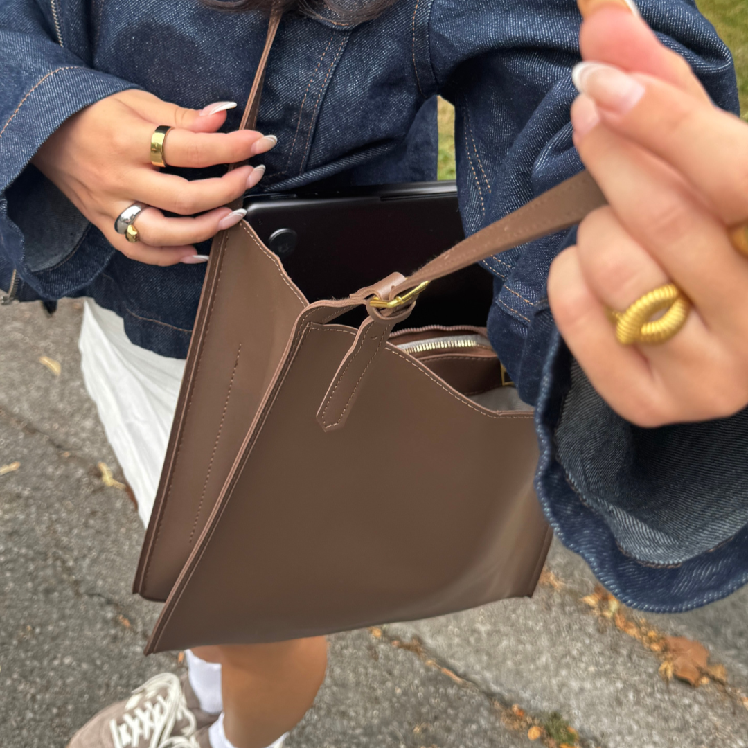 Borsa a spalla rettangolare