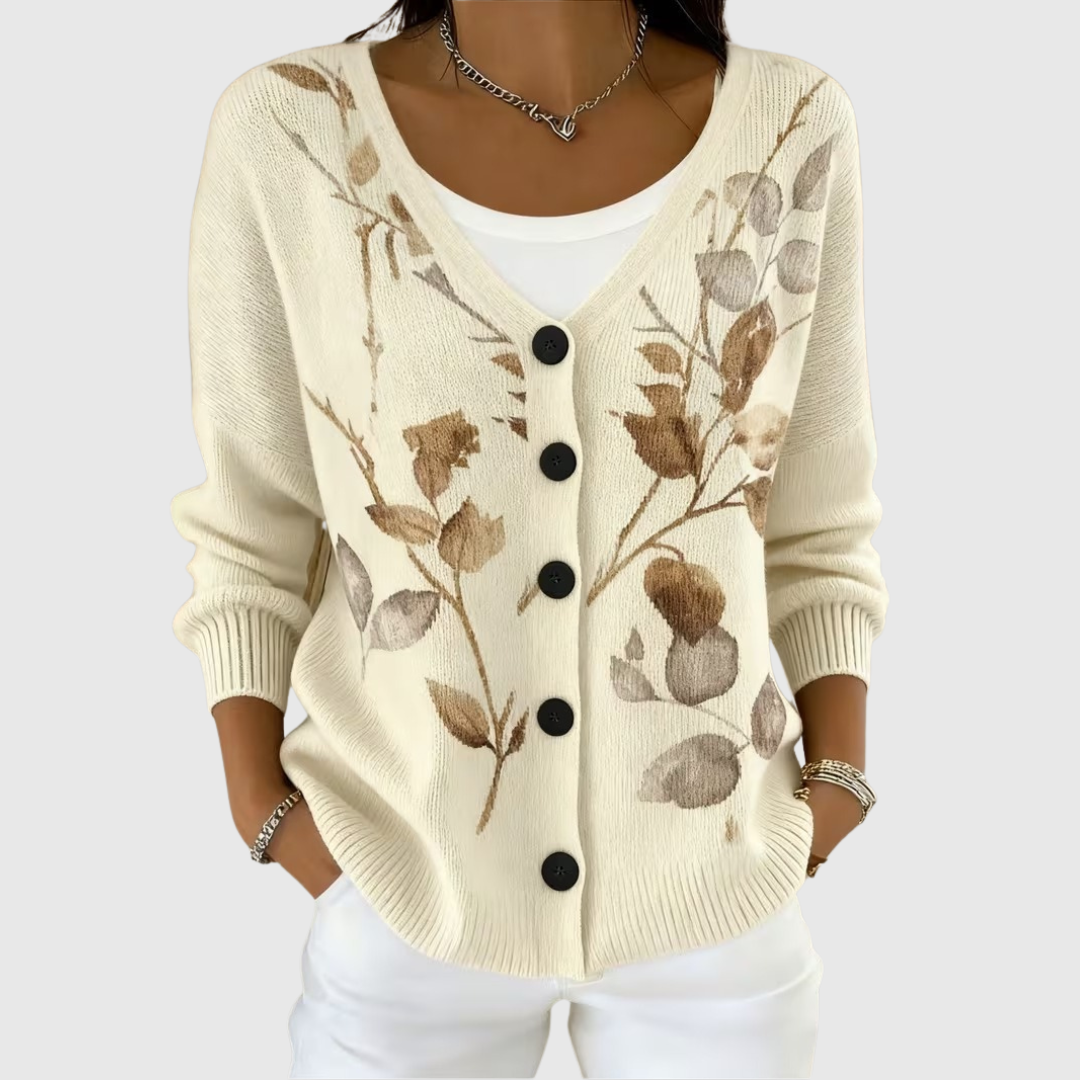 Cardigan con bottoni
