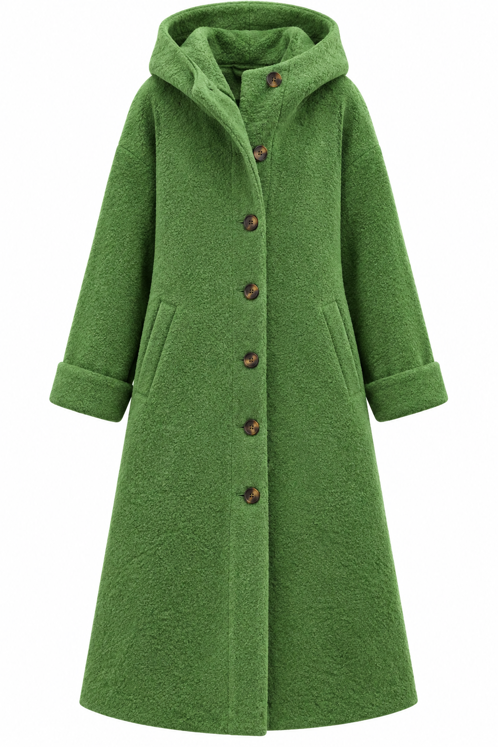 Cappotto Amara verde scuro