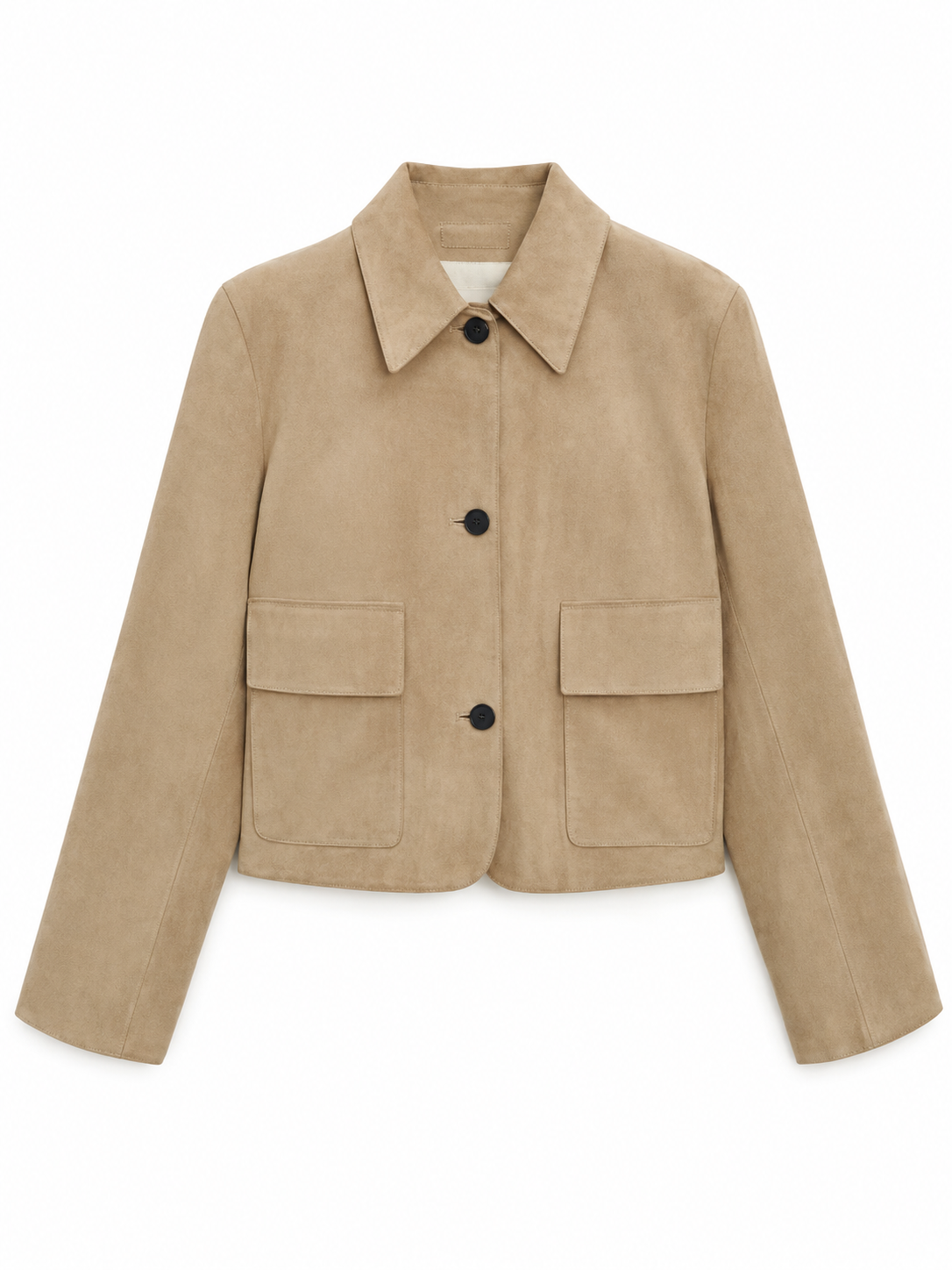 Giacca in suede sintetico