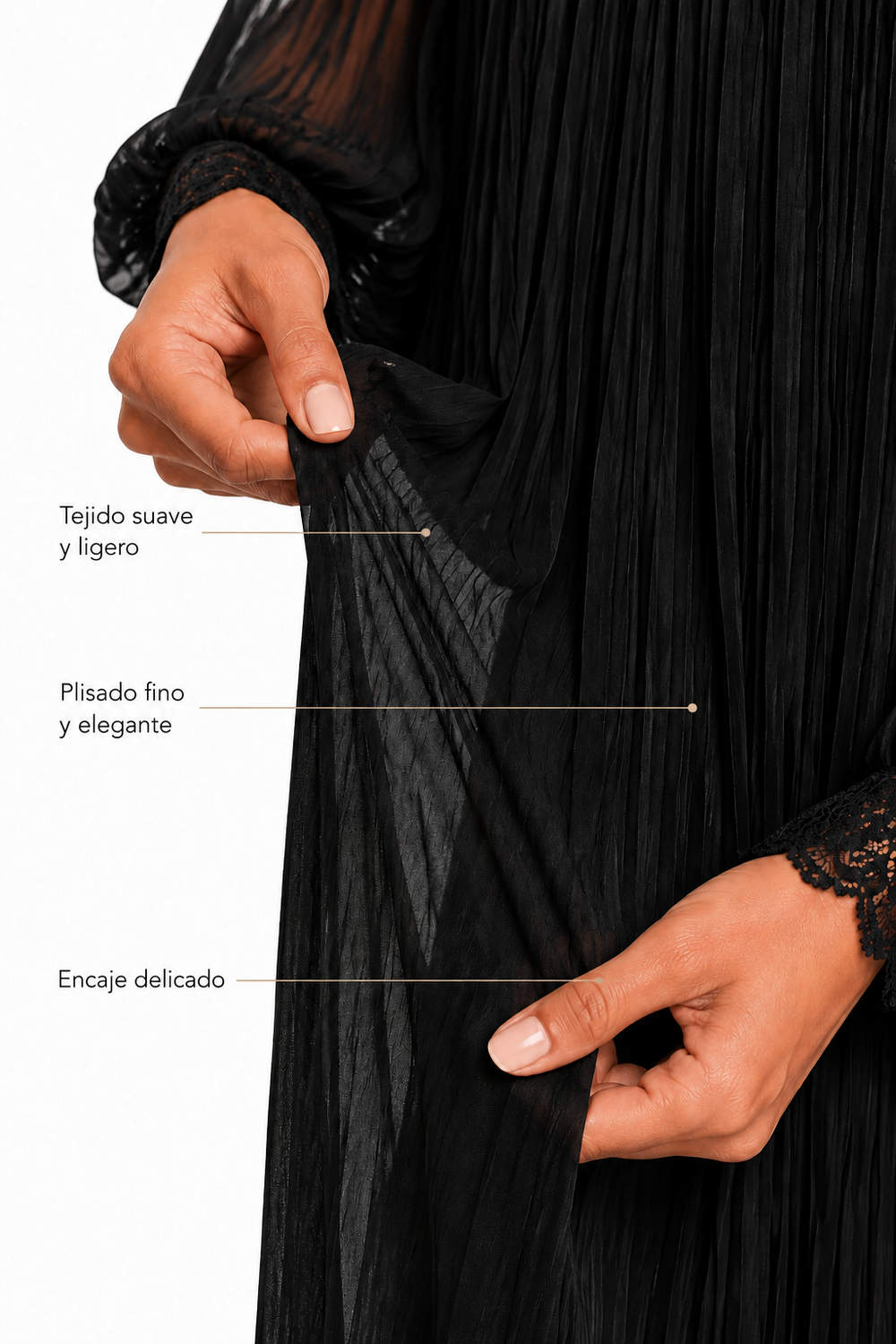 Nove | Minivestido negro
