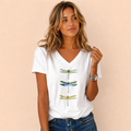 Shiara | Camiseta con estampado de libélulas