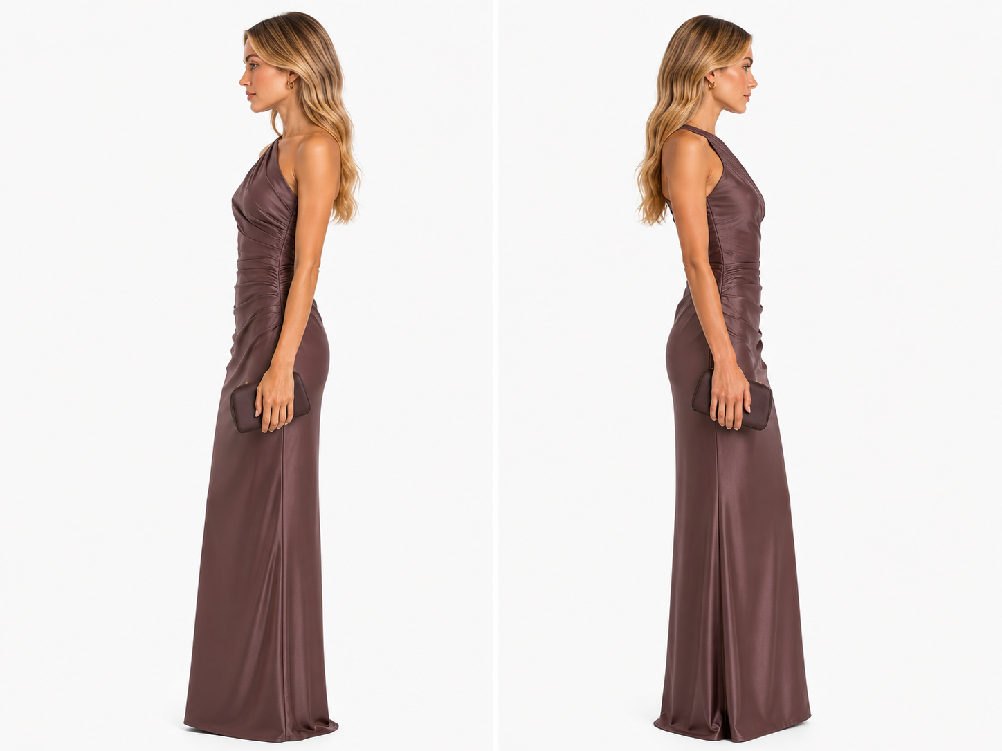 Nove – Un vestido largo de satén