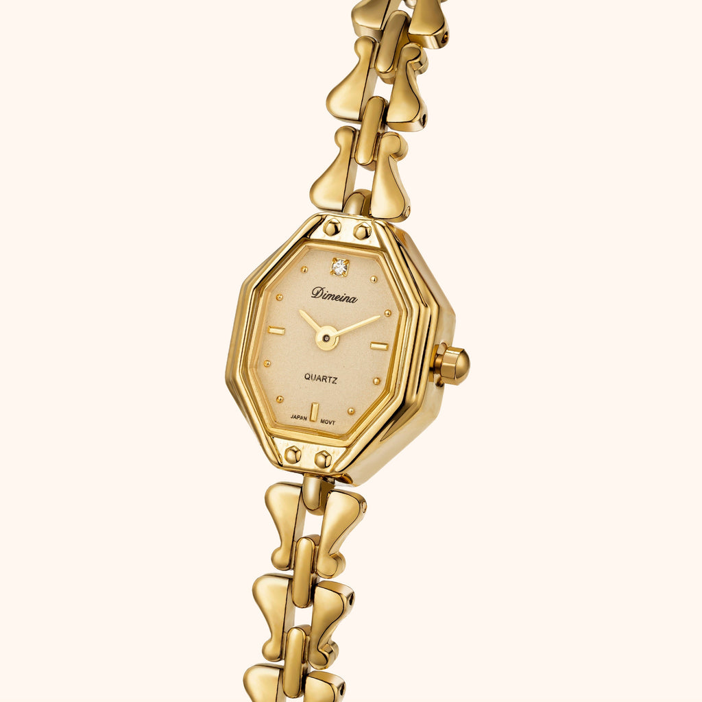 Celeste | Reloj Oro