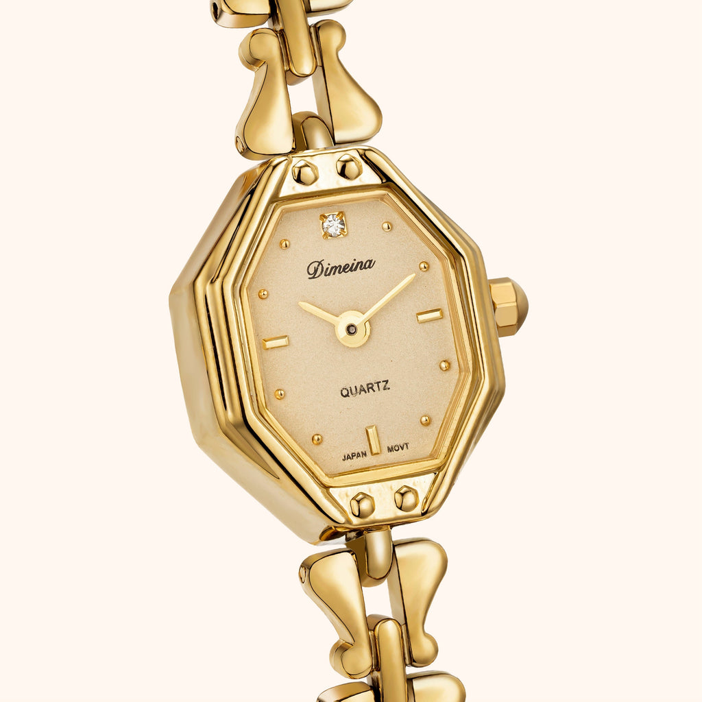 Celeste | Reloj Oro