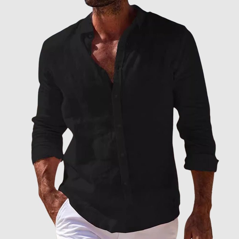 Nove | Elegante camisa de lino con estilo costero