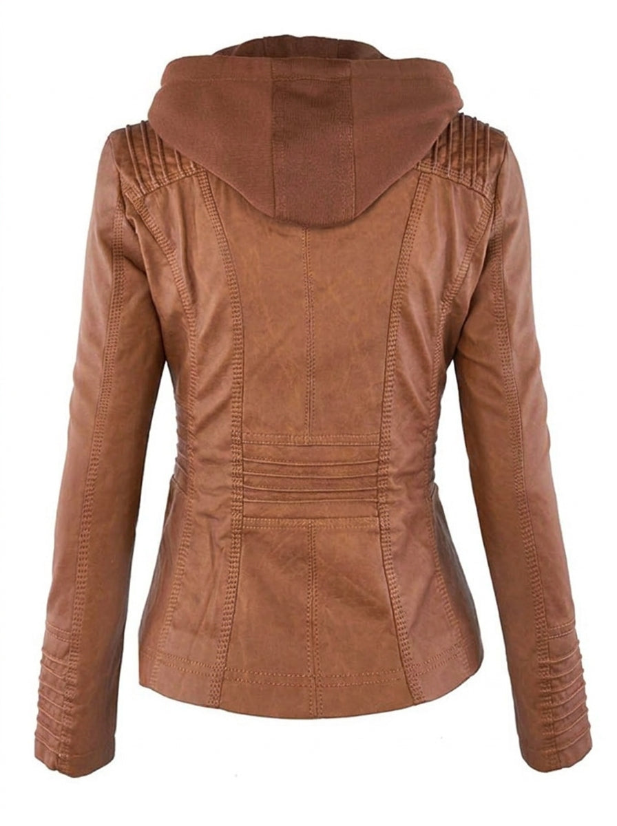 Assunta - Giacca in Pelle Resistente ed Elegante