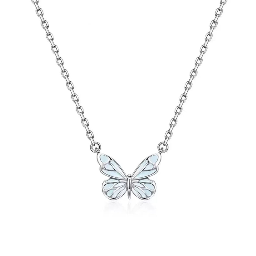 🦋Collar con mariposa azul:  un diseño delicado para el día a día 💎✨