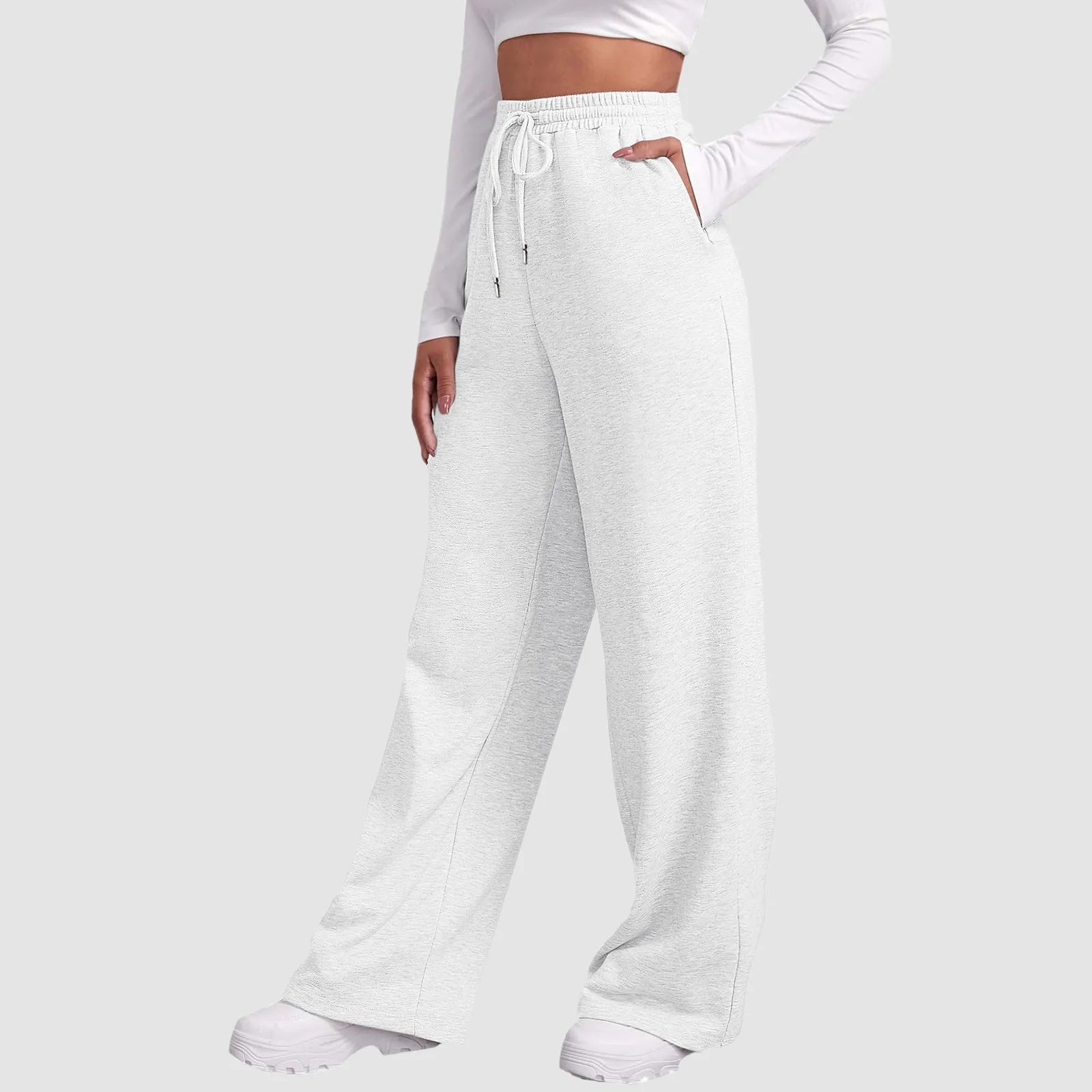 Nove | Pantalones  de pierna ancha y corte informal