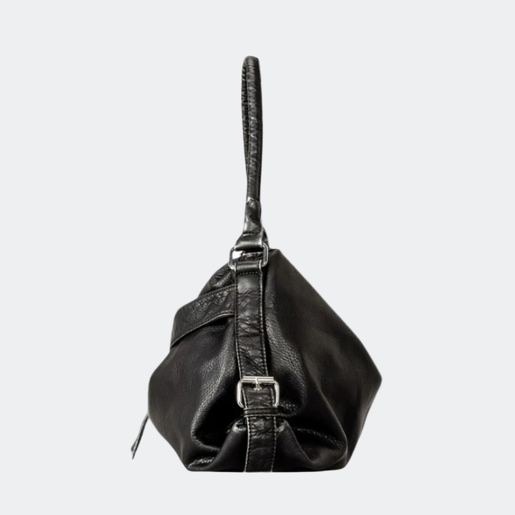 Borsa a spalla con fibbia diagonale