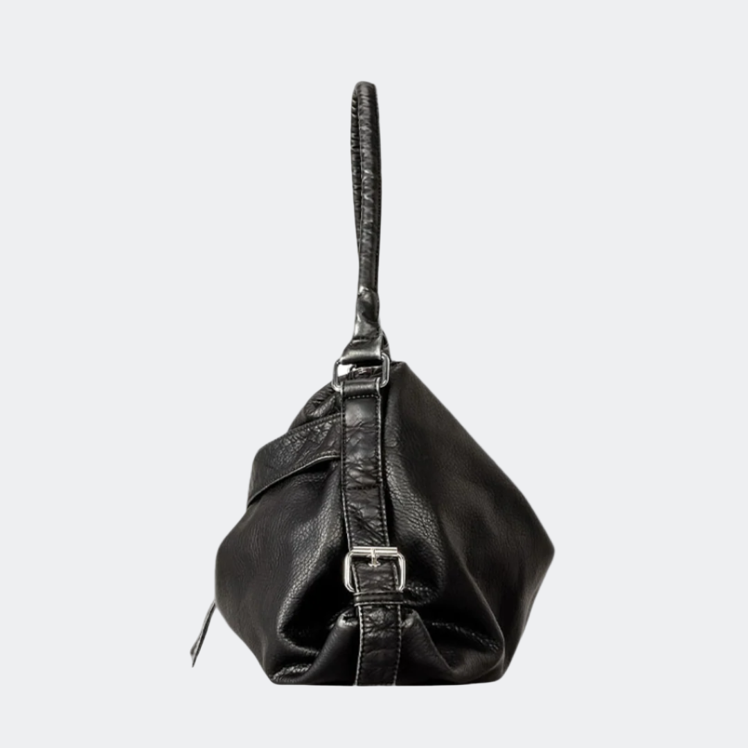 Borsa a spalla con fibbia diagonale