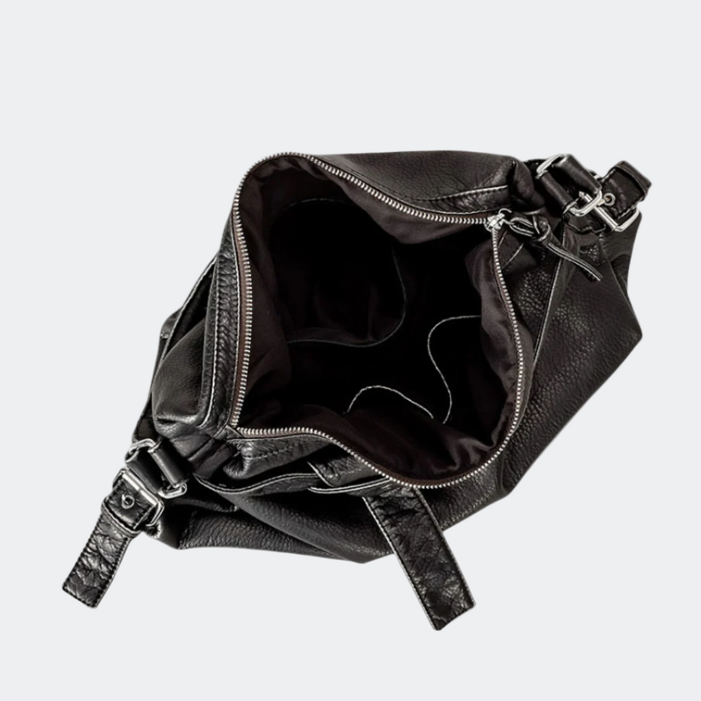 Borsa a spalla con fibbia diagonale
