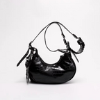 Mini borsa con borchie e portamonete