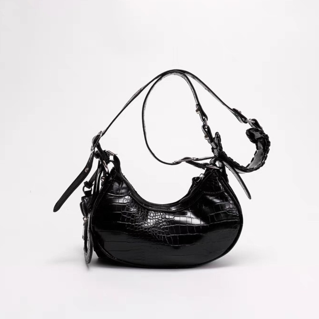 Mini borsa con borchie e portamonete