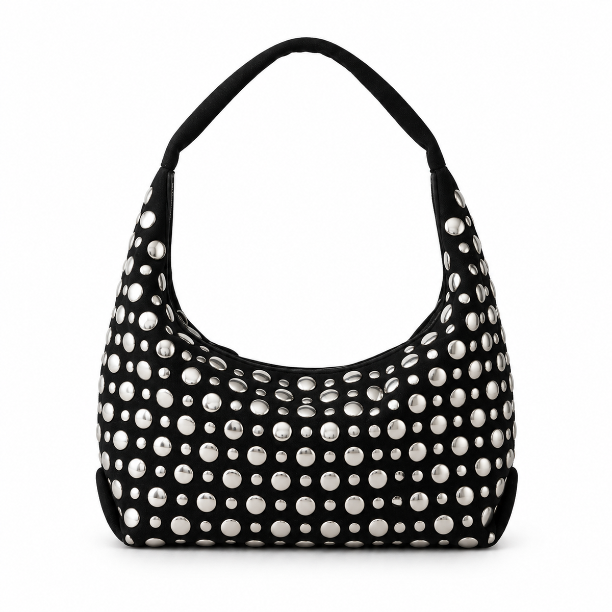 Borsa Studios Nove su sfondo bianco