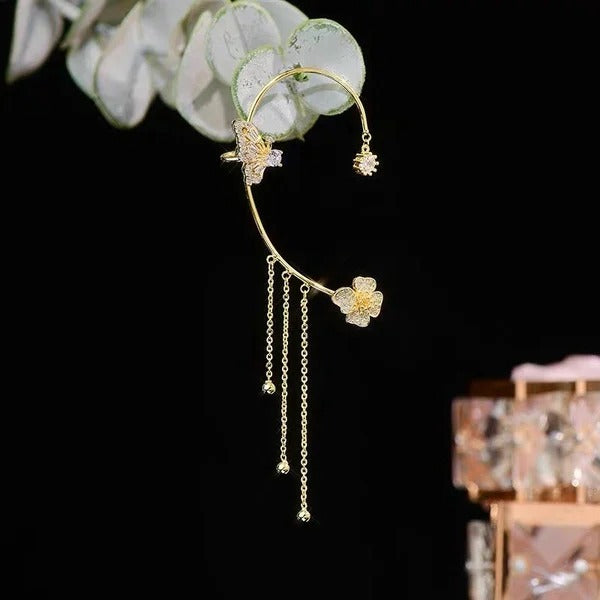 Pendientes sencillos de mariposa