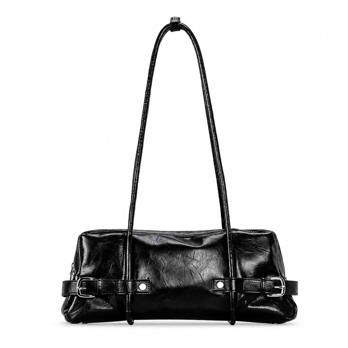 Borsa Studios Nove su sfondo bianco