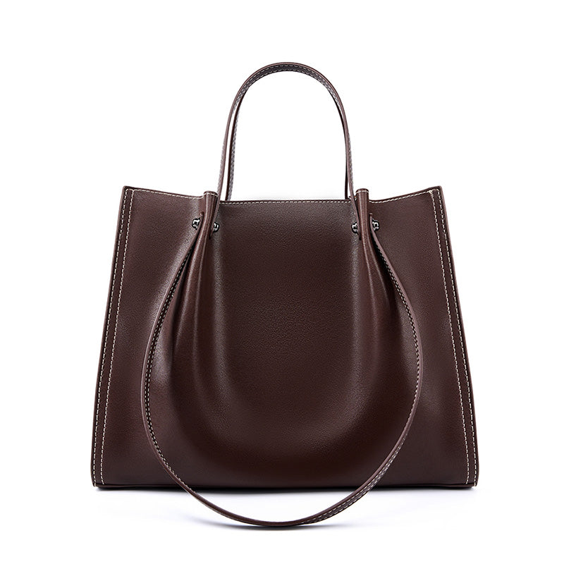 Borsa strutturata con doppia maniglia