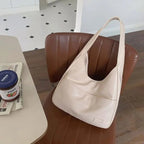 Borsa a spalla con tasca frontale