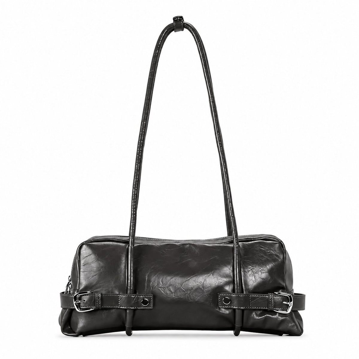 Borsa Studios Nove su sfondo bianco