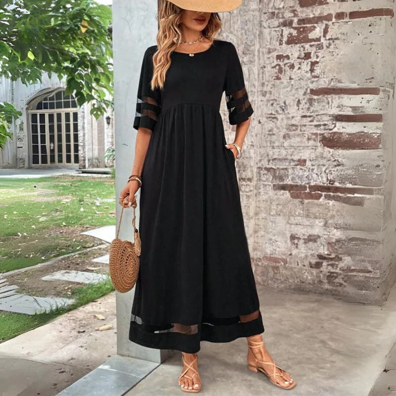 Cerelia | Robe midi flatteuse qui lisse le ventre