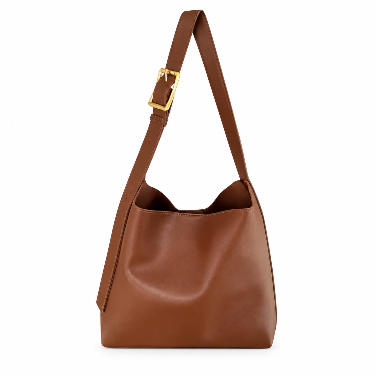 Borsa Studios Nove su sfondo bianco
