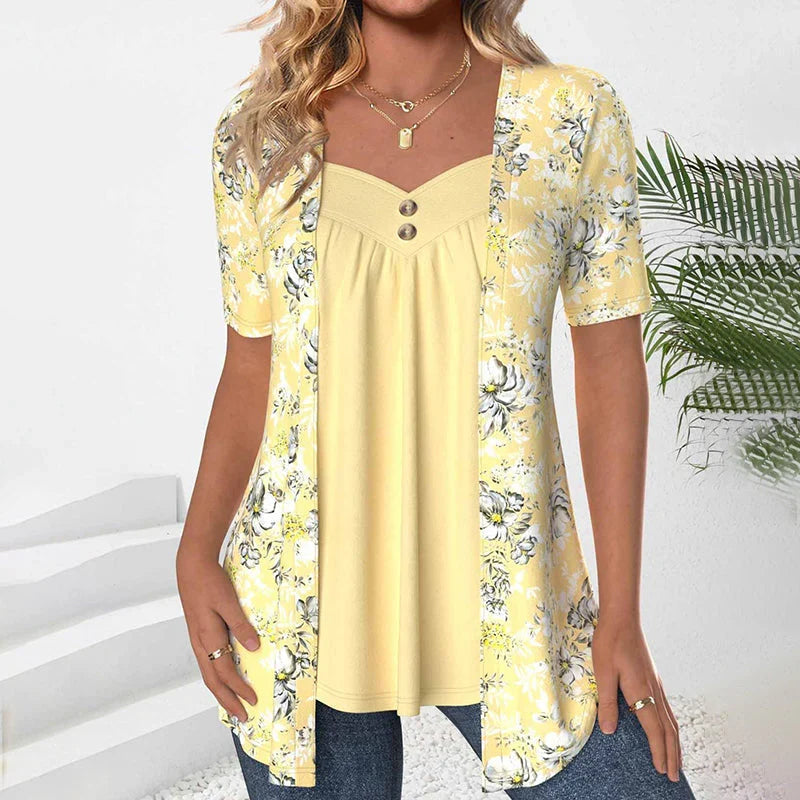 Lara | Blusa con estampado floral