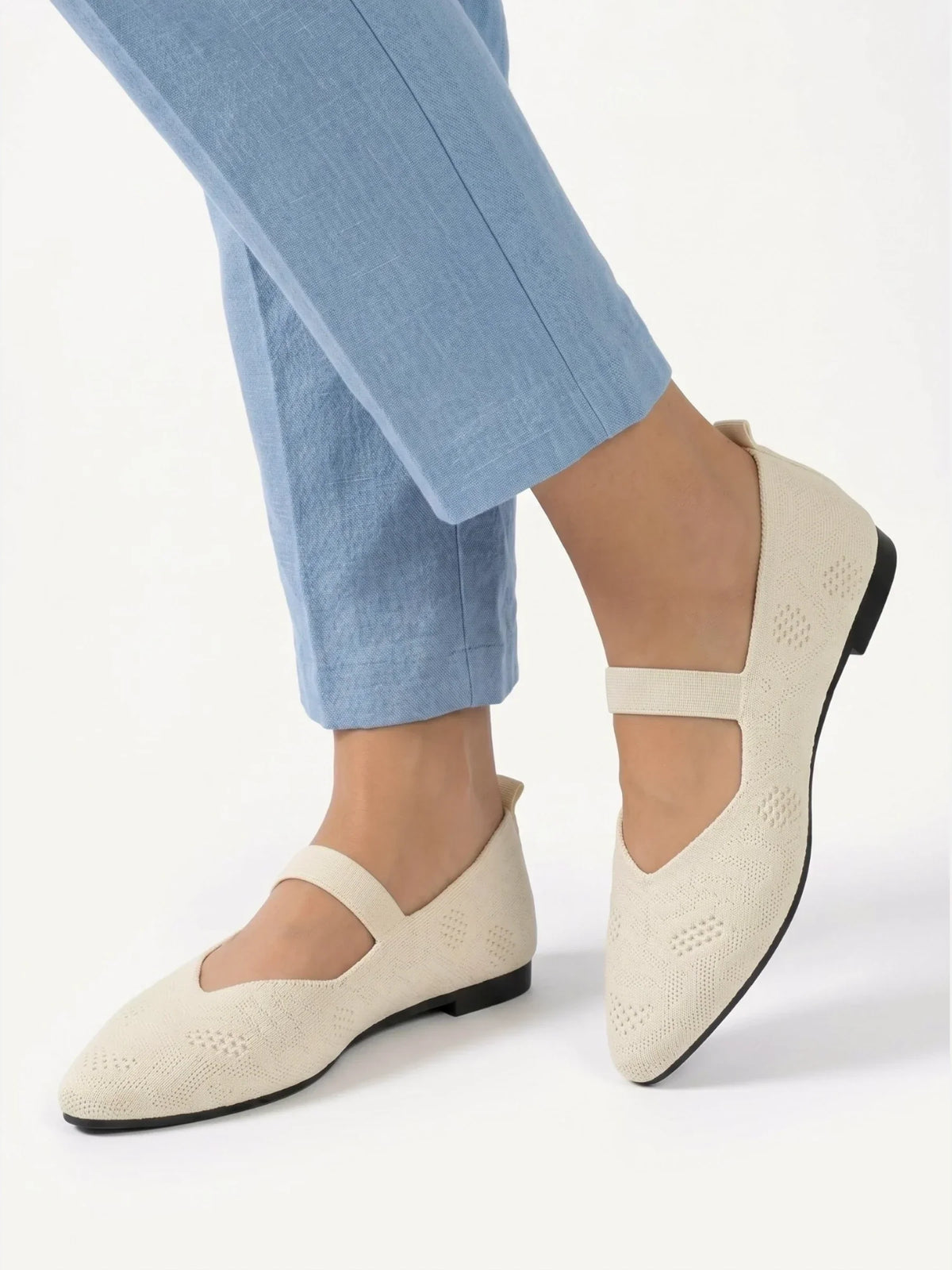 Emanuela | Ballerine Mary Jane a punta