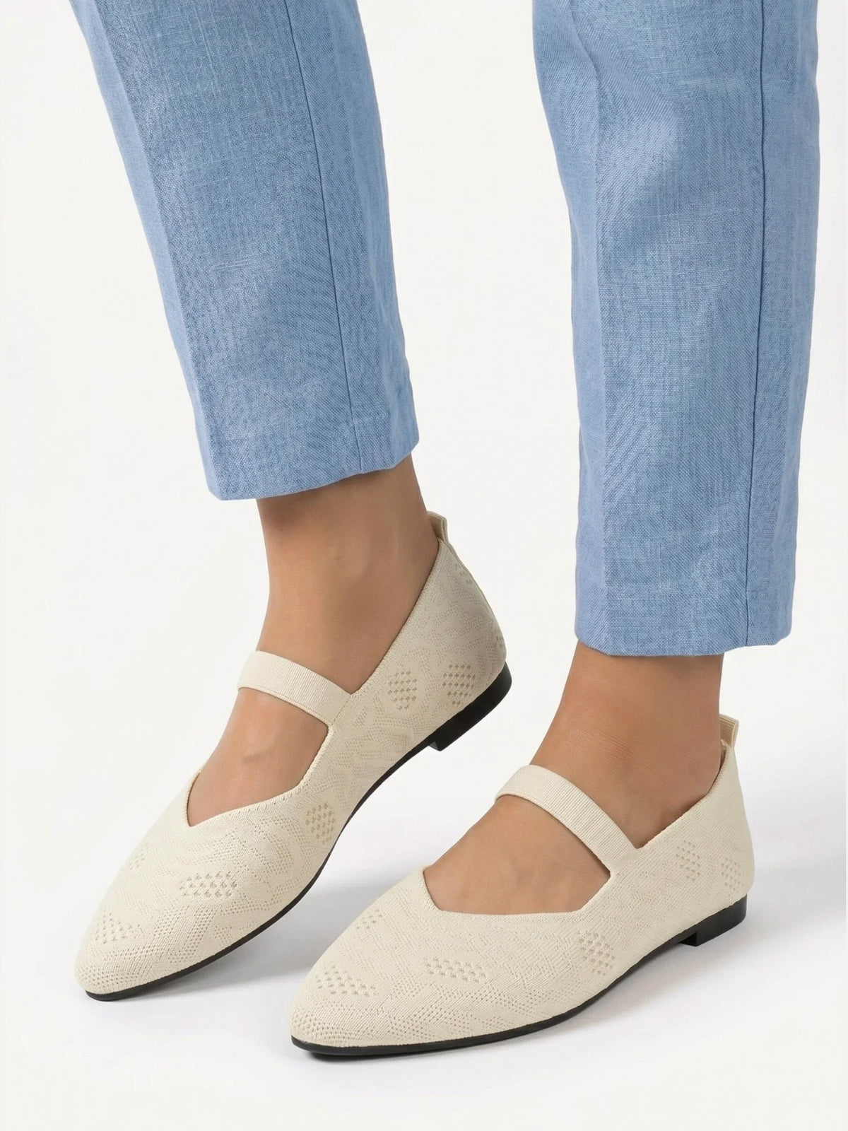 Emanuela | Ballerine Mary Jane a punta
