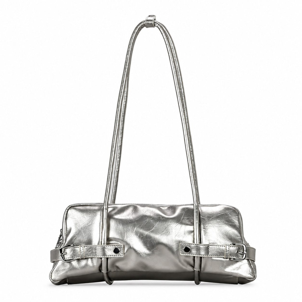 Borsa Studios Nove su sfondo bianco