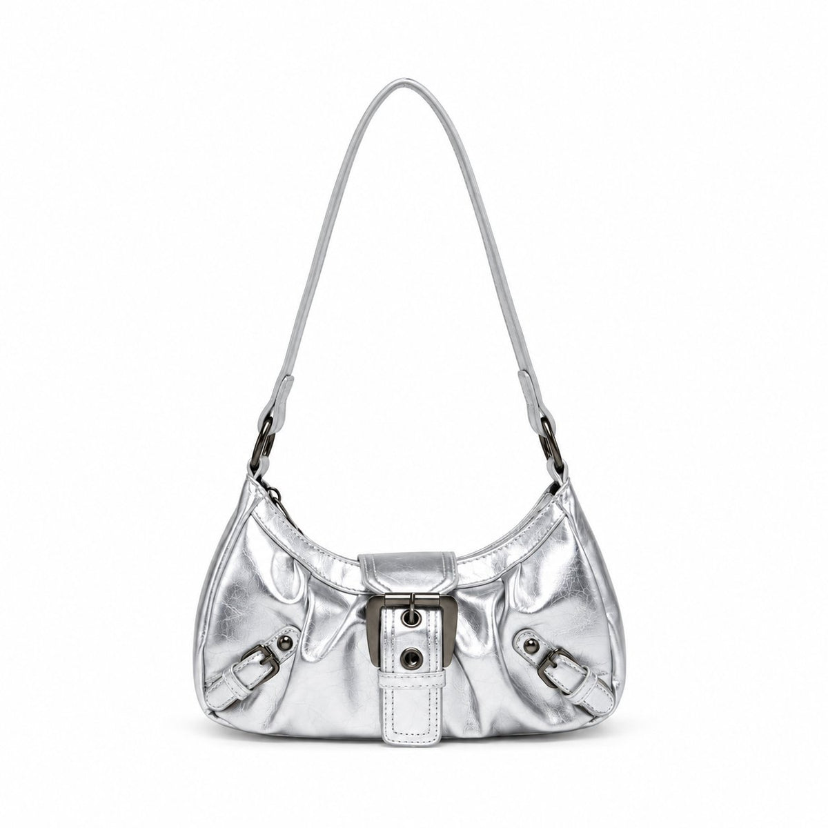 Borsa Studios Nove su sfondo bianco