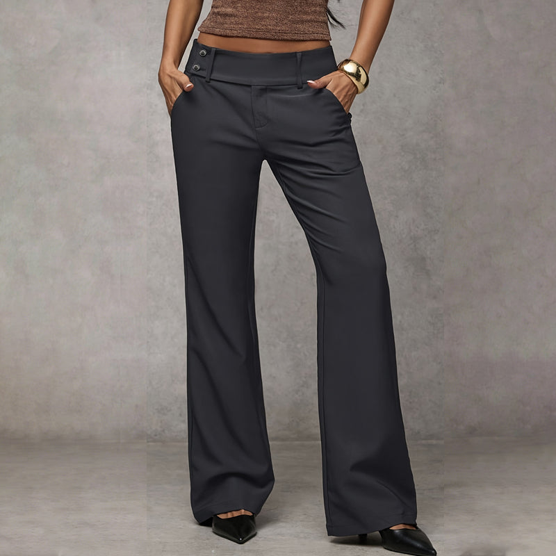 Nove| pantalones elegantes holgados
