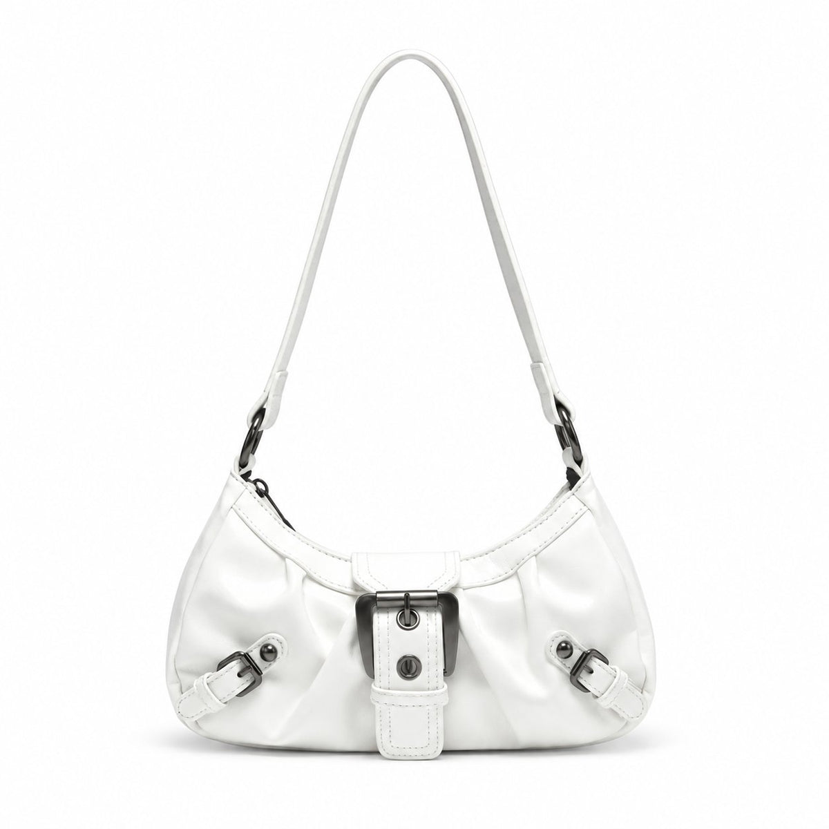 Borsa Studios Nove su sfondo bianco